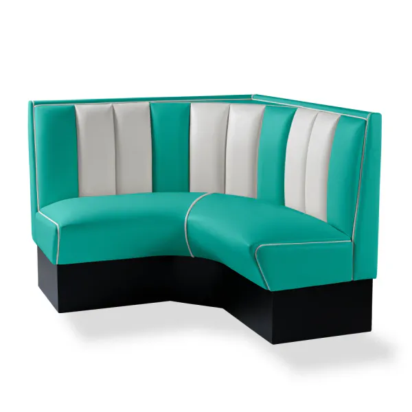 Dinerbooth-hj&oslash;rne CB 120 cm/120 cm