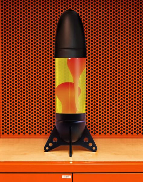 Rokit Giant Lavalampe: Sort