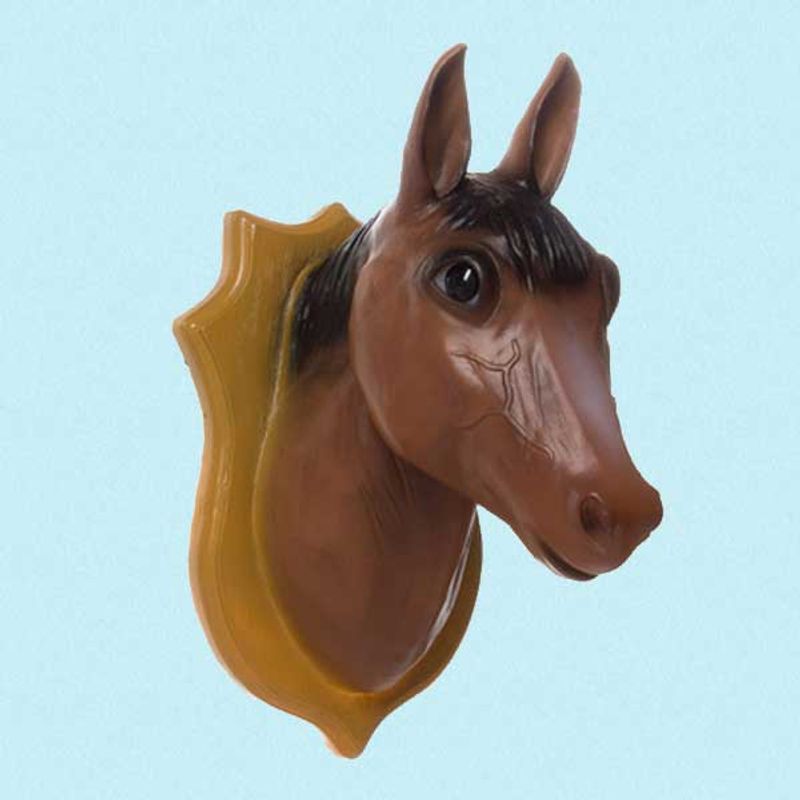 Hestehode lampe