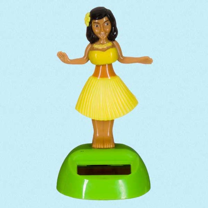 Hula danser på solcelle