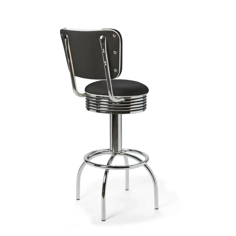 Comet Barkrakk med rygg CB 77 cm Chrome