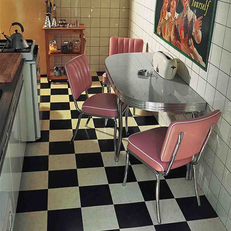 Arcade dinerstol WP Chrome
