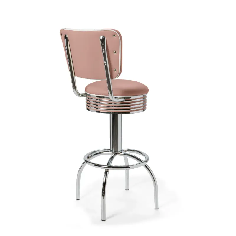 Comet Barkrakk med rygg CB 77 cm Chrome