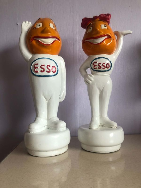Esso damen figur 40 cm