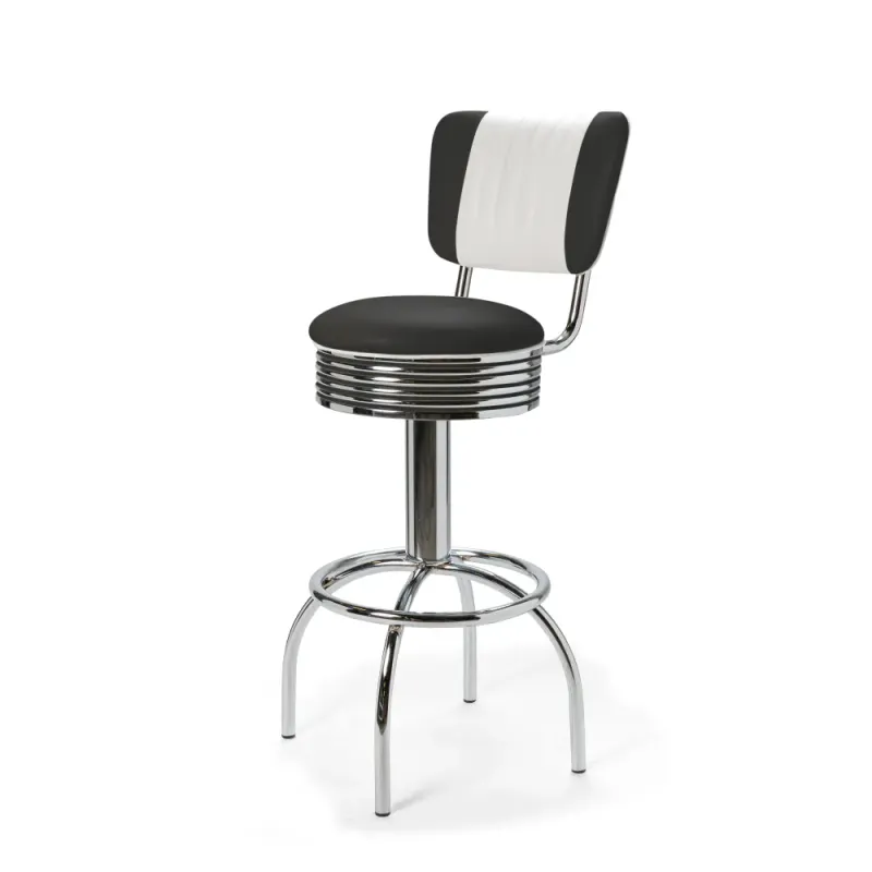 Comet Barkrakk med rygg CB 77 cm Chrome