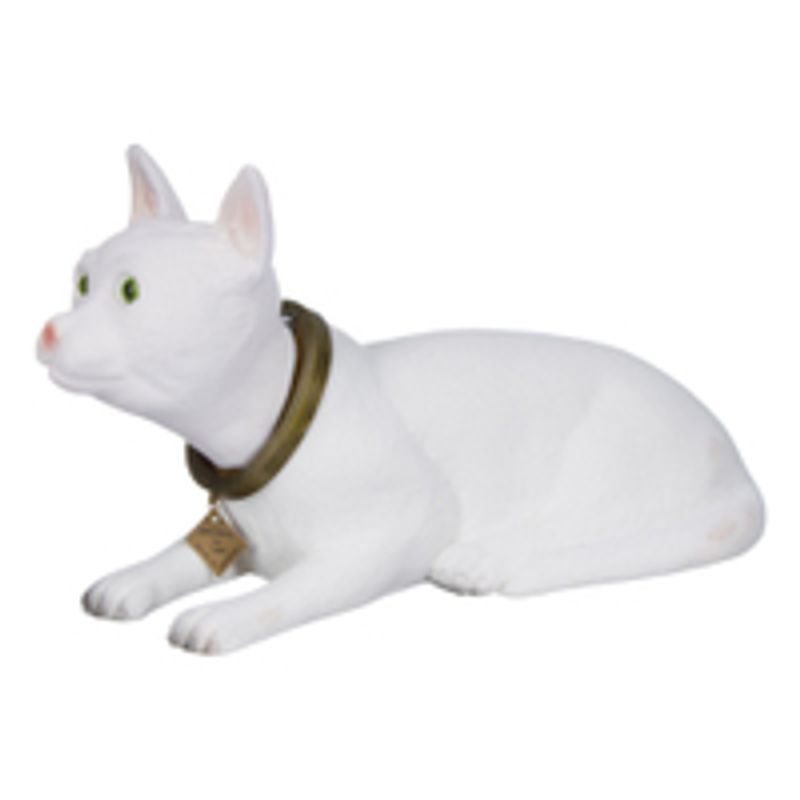 Nikkekatt stor hvit