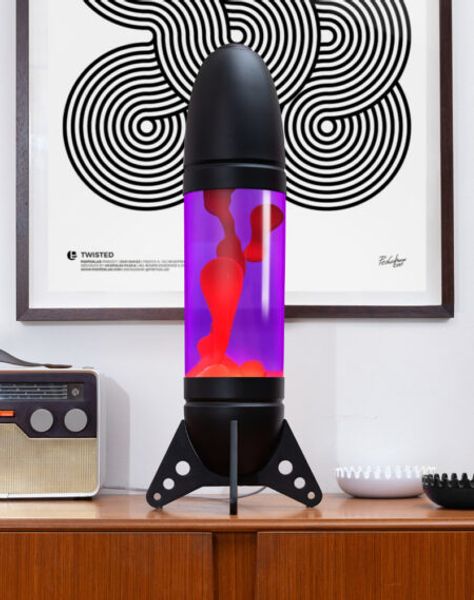 Rokit Giant Lavalampe: Sort