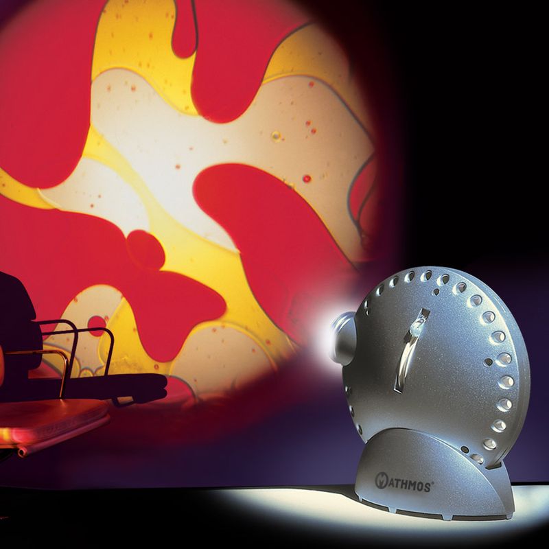 Lavalampe Projector: Sølv
