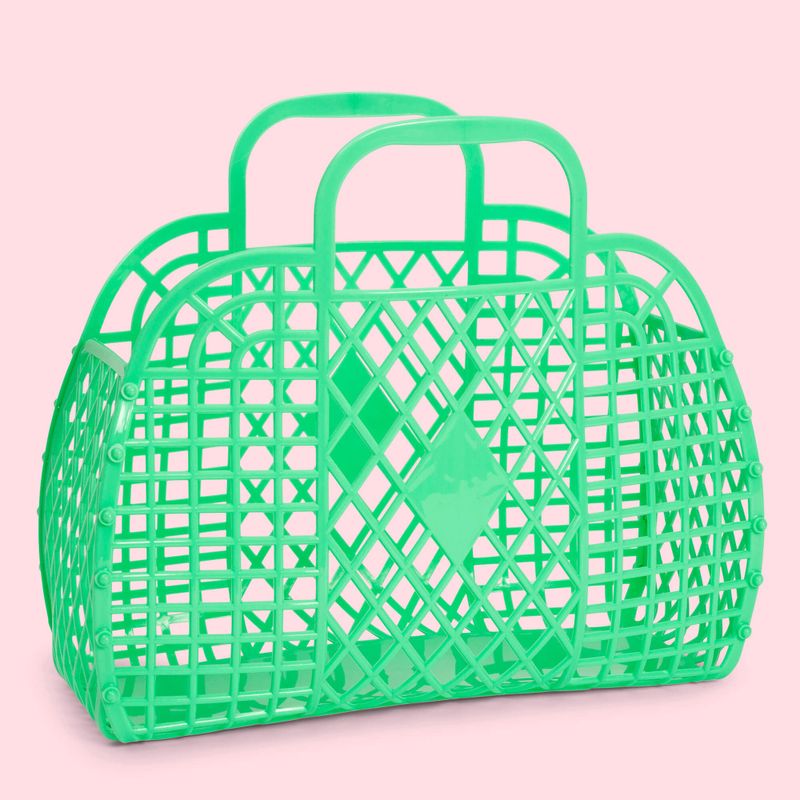 Sunjellies Retro Basket grønn
