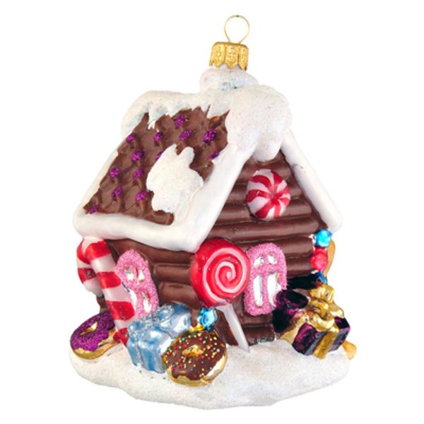 Julekule stort pepperkakehus