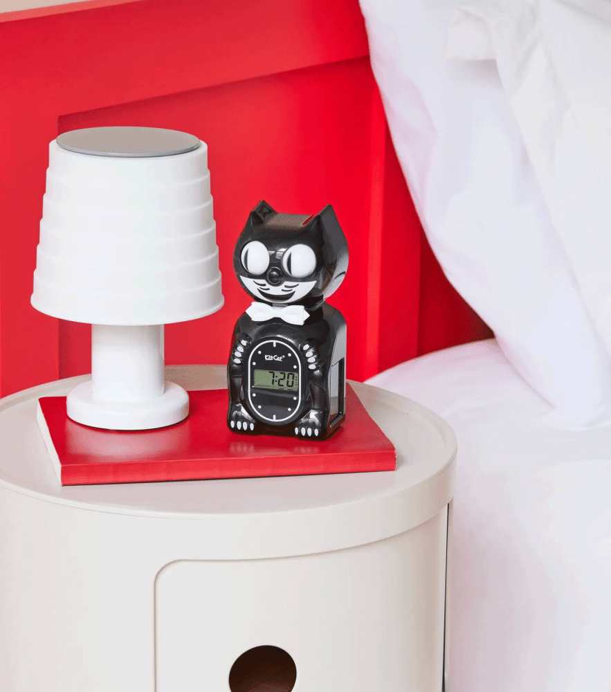 Kit-Cat Solar Digital Alarmklokke
