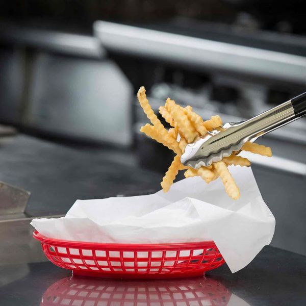 Serveringskurv r&oslash;d