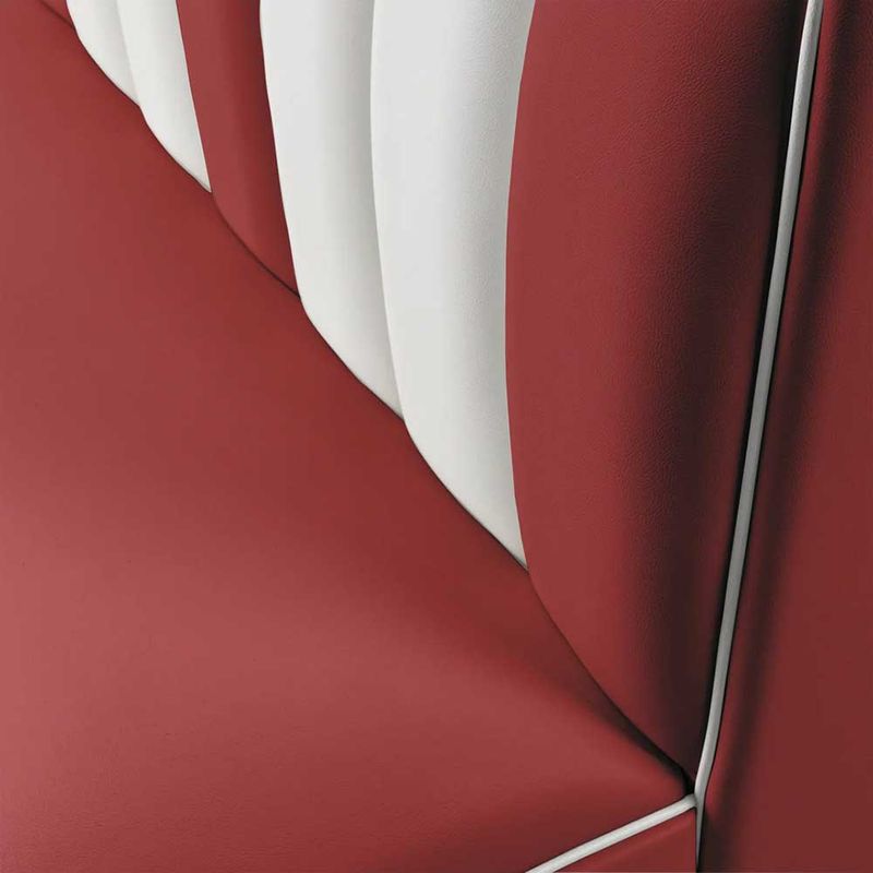 Dinerbooth sett komplett med bord 120 cm 