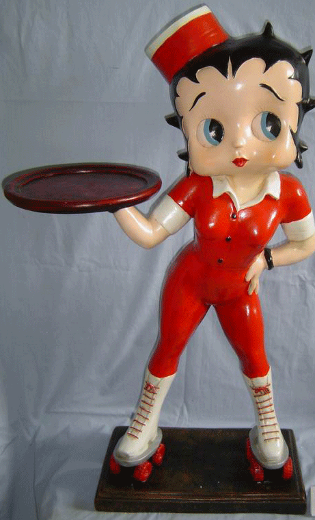 Hovedbilde Betty Boop figur 90 cm