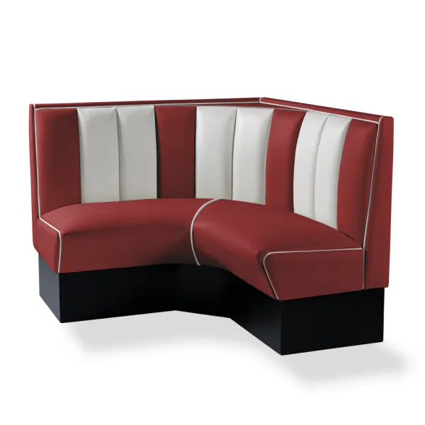 Dinerbooth-hj&oslash;rne CB 120 cm/120 cm