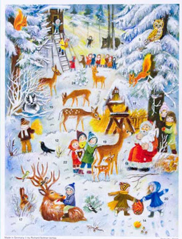 Julekalender nostalgisk